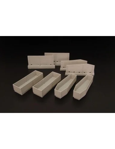 Coffins (4pcs), 1/35 - Hauler HLU35103