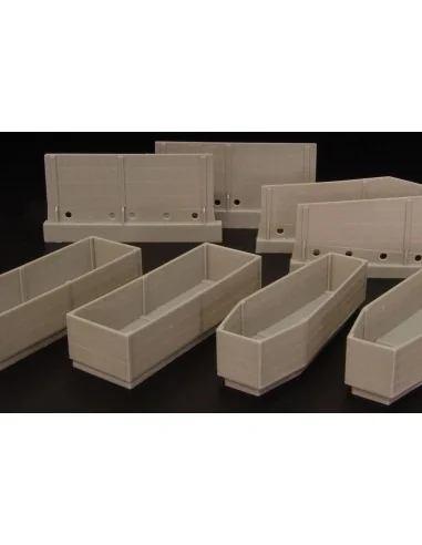 Coffins (4pcs), 1/35 - Hauler HLU35103