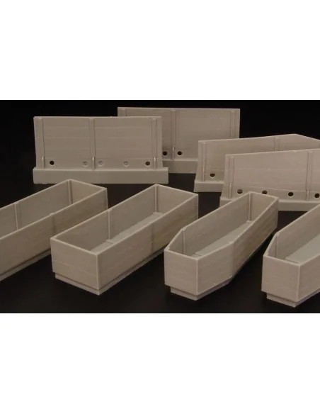 Coffins (4pcs), 1/35 - Hauler HLU35103