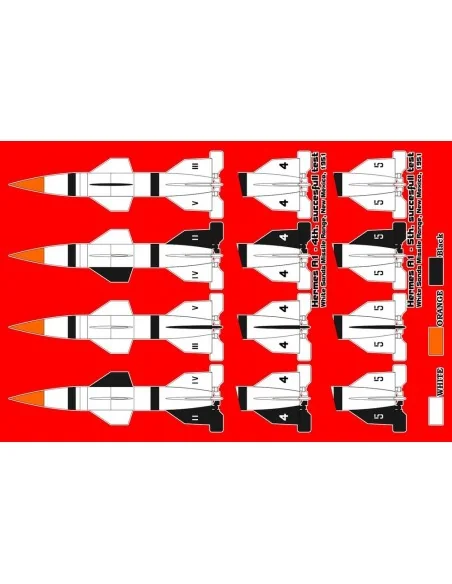 Hermes A1 rocket, 1/72 - Brengun BRP72008