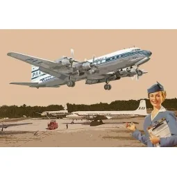 DC-7C Pan American World Airways, 1/144 - Roden 301