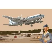 DC-7C Pan American World Airways, 1/144 - Roden 301