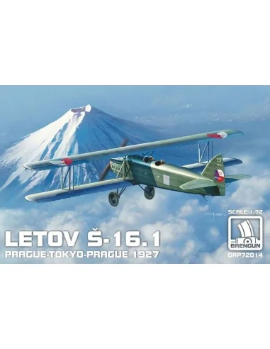 [NO_DESC] Letov S-16 1 Prague-Tokyo-Prague, 1/72 - Brengun BRP72014