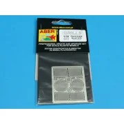 Grilles for Panther Ausf. A/D, 1/35 - Aber Models 35G10