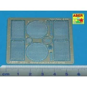 Grilles for Panther Ausf. A/D, 1/35 - Aber Models 35G10
