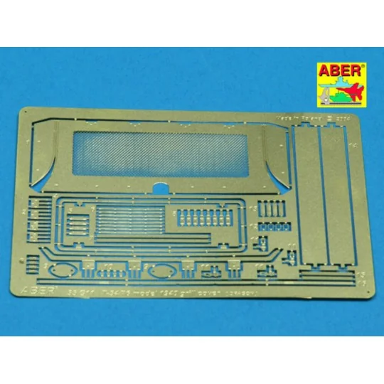 T-34/76 - 1940 grill cover, 1/35 - Aber Models 35G11 T-34/76 - 1940 grill cover, 1/35 - Aber Models 35G11