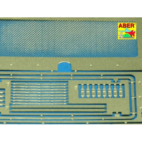 T-34/76 - 1940 grill cover, 1/35 - Aber Models 35G11 T-34/76 - 1940 grill cover, 1/35 - Aber Models 35G11