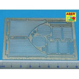 Grilles for Sd.Kfz.182 King Tiger (Porshe turret) - Aber Models 35G12