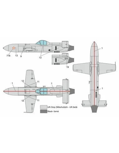 Yokosuka MXY-7 Ohka model 22, 1/72 - Brengun BRP72034