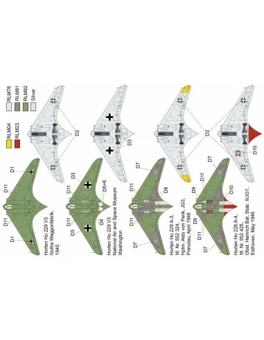 [NO_DESC] Horten Ho-229A, 1/144 - Brengun BRP144007
