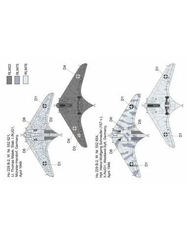 Ho-229 Night Fighter, 1/144 - Brengun BRP144010