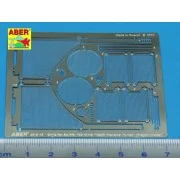 Grilles for Sd.Kfz. 182 King Tiger (Henshel Turret), 1/35 - Aber Mo... Grilles for Sd.Kfz. 182 King Tiger (Henshel Turret), 1/35 - Aber Mo...