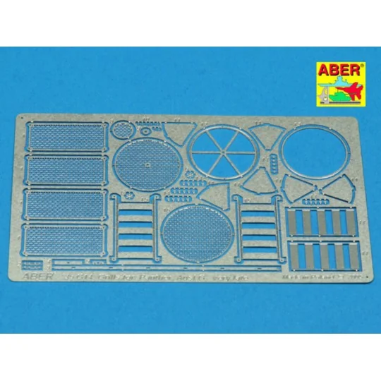 Grilles for Sd.Kfz. 171 Panther, Ausf G-late model, 1/35 - Aber Mod...