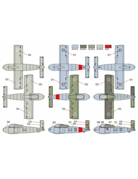 [NO_DESC] Me P1103 rocket fighter, 1/48 - Brengun BRP48004