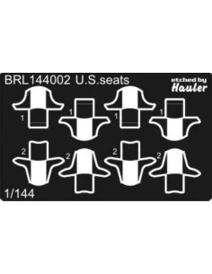 U S seats, 1/144 - Brengun BRL144002