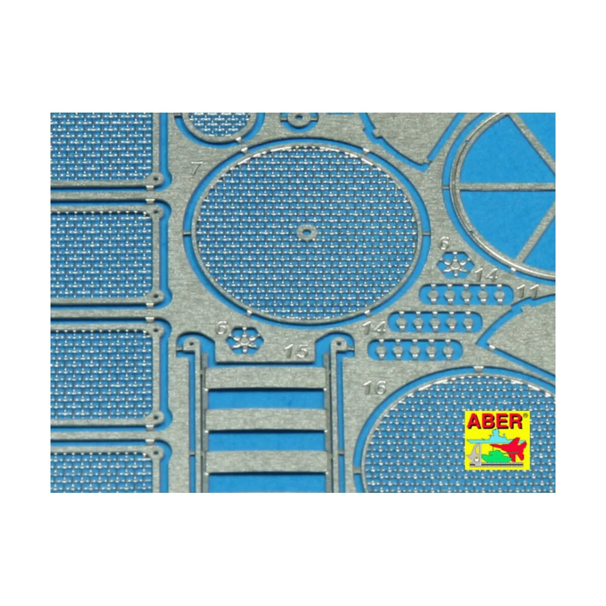 Grilles for Sd.Kfz. 171 Panther, Ausf G-late model, 1/35 - Aber Mod...