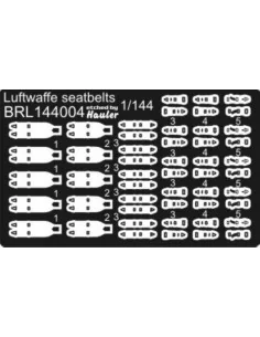 Luftwaffe seat belts, 1/144 - Brengun BRL144004