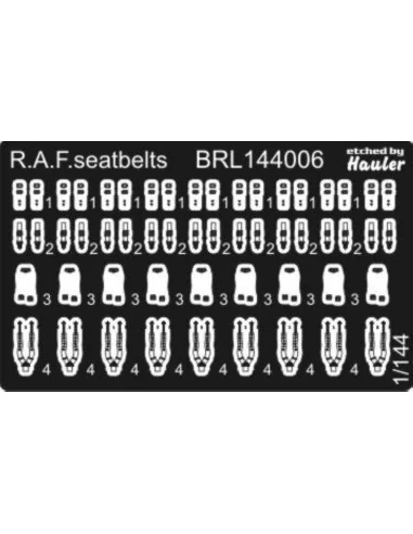 [NO_DESC] U K seat belts, 1/144 - Brengun BRL144006
