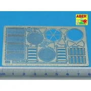 Grilles for Sd.Kfz. 171 Panther, Ausf G-late model, 1/35 - Aber Mod...