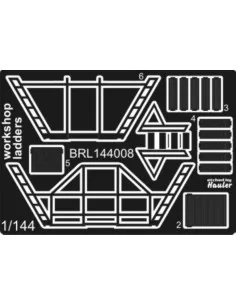 Workshop ladders, 1/144 - Brengun BRL144008