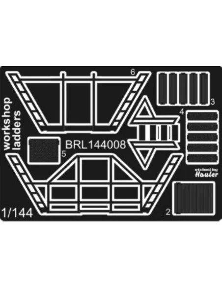 Workshop ladders, 1/144 - Brengun BRL144008