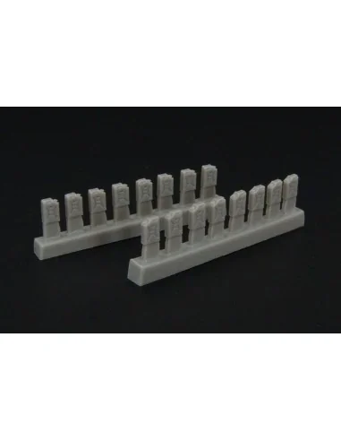 Modern fuel cans, 1/144 - Brengun BRL144011
