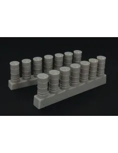 Fuel barrels, 1/144 - Brengun BRL144012