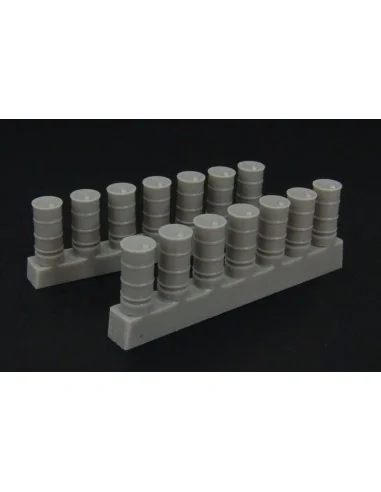 Fuel barrels, 1/144 - Brengun BRL144012