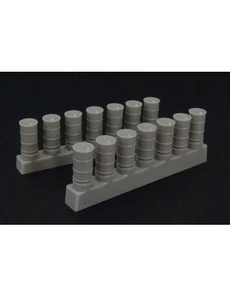 Fuel barrels, 1/144 - Brengun BRL144012