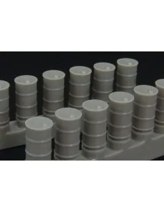 Fuel barrels, 1/144 - Brengun BRL144012 2