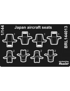 JAPAN seats, 1/144 - Brengun BRL144013