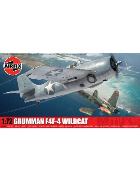 Grumman F4F-4 Wildcat, 1/72 - Airfix A02070