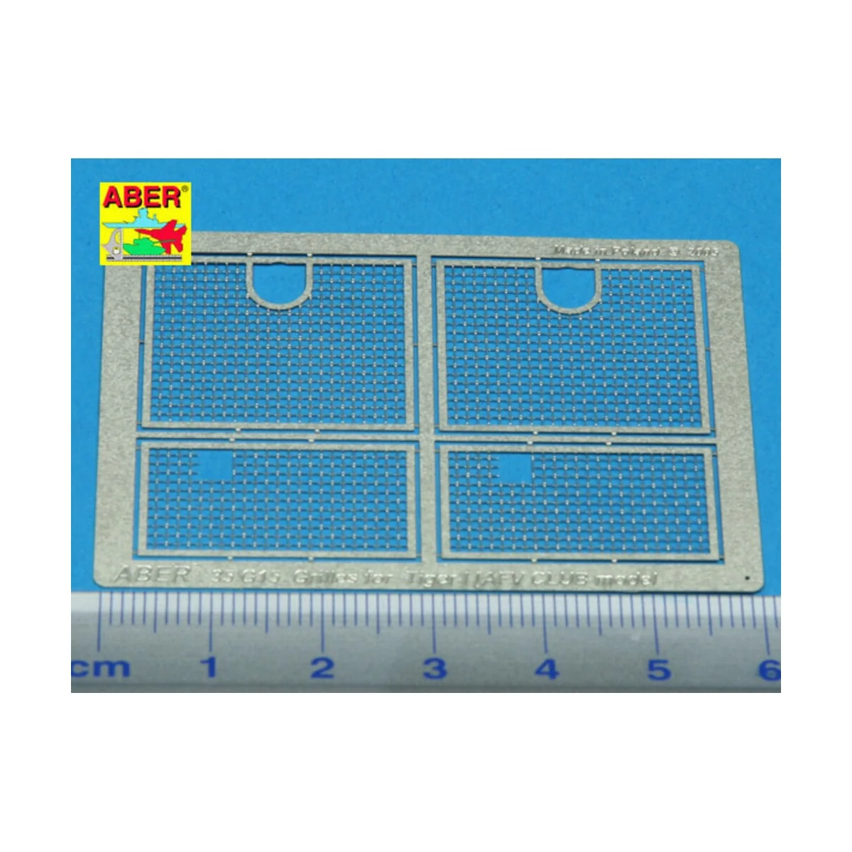 Grilles for Sd.Kfz. 181 Tiger I - Aber Models 35G15