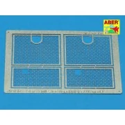 Grilles for Sd.Kfz. 181 Tiger I, 1/35 - Aber Models 35G15 Grilles for Sd.Kfz. 181 Tiger I, 1/35 - Aber Models 35G15