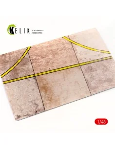 RPK runway Base - Acrylic 3 mm (280 x 180 mm) (170 g), 1/48 - Kelik...