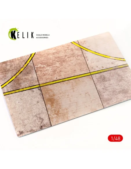 RPK runway Base - Acrylic 3 mm (280 x 180 mm) (170 g), 1/48 - Kelik...