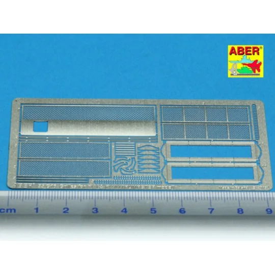 Grilles for KV I & KV II, 1/35 - Aber Models 35G16 Grilles for KV I & KV II, 1/35 - Aber Models 35G16