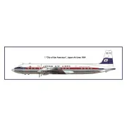 DC-7C Japan Air Lines, 1/144 - Roden 303