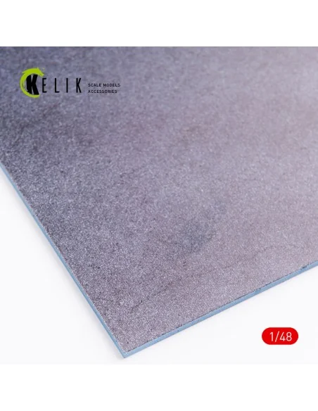 Asphalt Road for drones or any - Acrylic 3 mm (240 x 240 mm) (410 g...