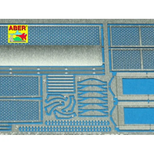 Grilles for KV I & KV II, 1/35 - Aber Models 35G16 Grilles for KV I & KV II, 1/35 - Aber Models 35G16