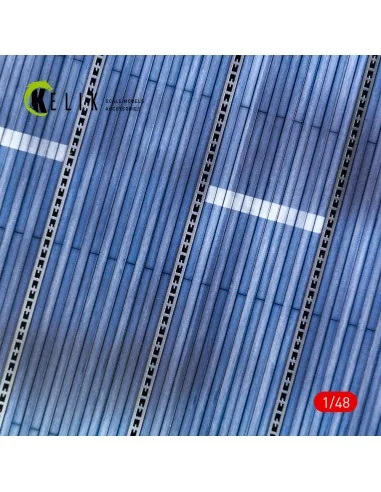 USS Gambier Bay (CVE-73) - Acrylic 3 mm (410 x 270 mm) (410 g), 1/4...