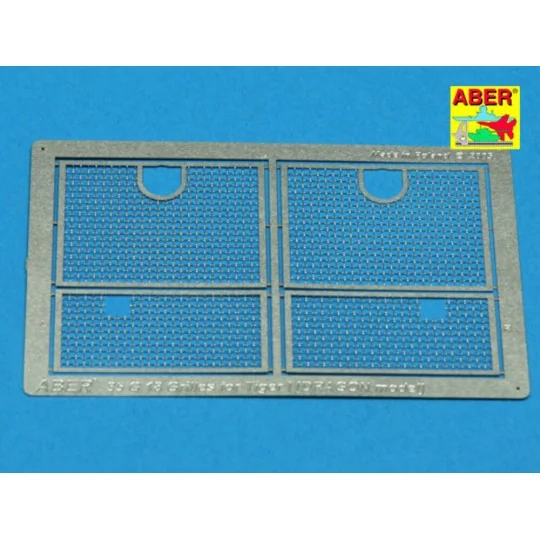 Grilles for Sd.Kfz. 181 Tiger I, 1/35 - Aber Models 35G18