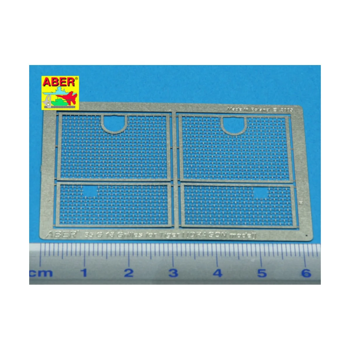 Grilles for Sd.Kfz. 181 Tiger I, 1/35 - Aber Models 35G18