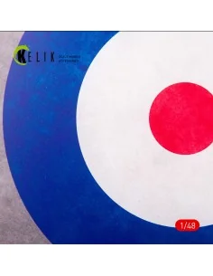 United Kingdom Roundel - Acrylic 3 mm (240 x 240 mm) (190g) (1/72 -... 2