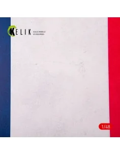 France Flag - Acrylic 3 mm (410 x 270 mm) (410 g), 1/48 - Kelik KS4... 2