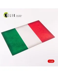 Italy Flag - Acrylic 3 mm (410 x 270 mm) (410 g), 1/48 - Kelik KS48031