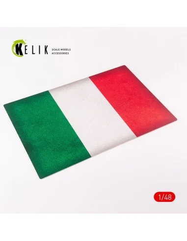 Italy Flag - Acrylic 3 mm (410 x 270 mm) (410 g), 1/48 - Kelik KS48031