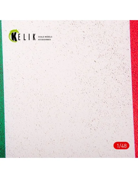 Italy Flag - Acrylic 3 mm (410 x 270 mm) (410 g), 1/48 - Kelik KS48031