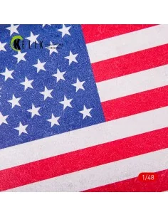 USA Flag - Acrylic 3 mm (410 x 270 mm) (410 g), 1/48 - Kelik KS48032 2