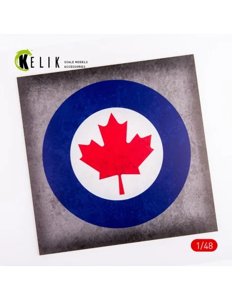 Canada Roundel - Acrylic 3 mm (240 x 240 mm) (190g) (1/72 - 1/48), ...